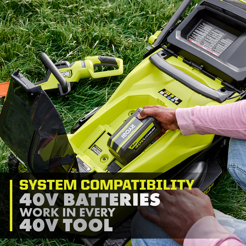 40V HP Brushless 20" Self-Propelled Multi-Blade Mower Kit