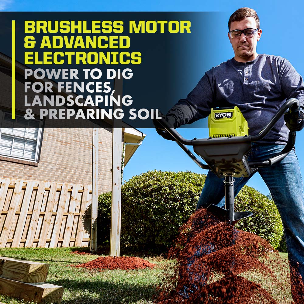 40V HP BRUSHLESS 8" EARTH AUGER Image 5