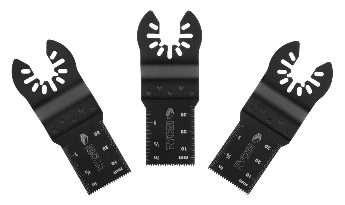 3 PC. Wood Plunge Blade Set image
