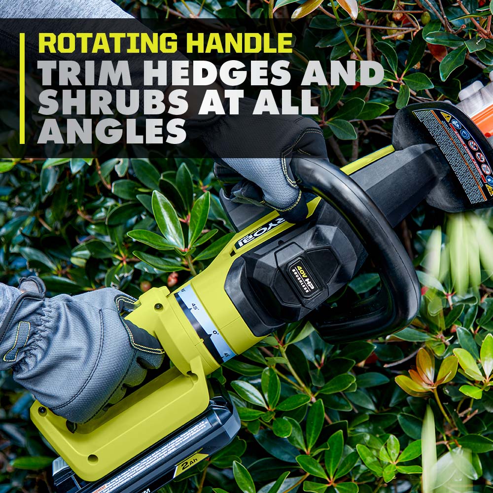 40V HP BRUSHLESS 26" HEDGE TRIMMER Image 7