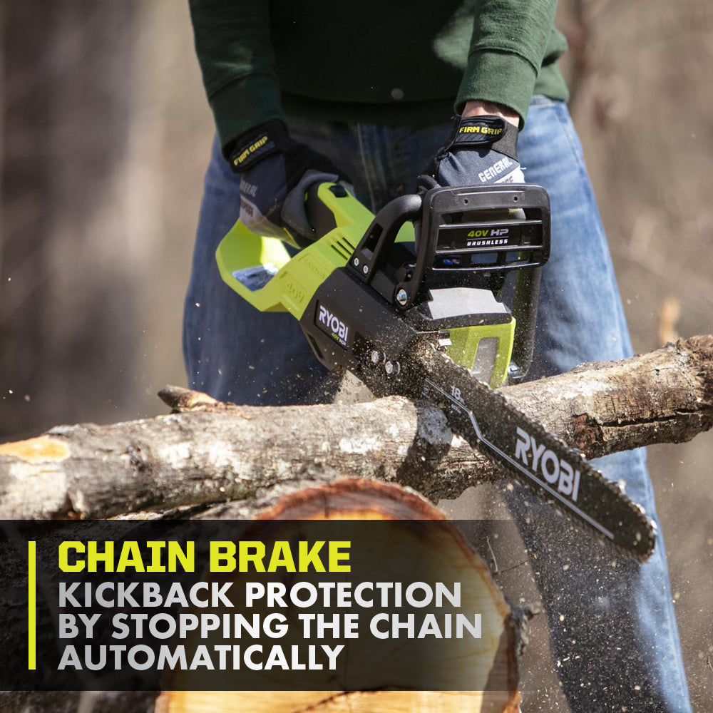 40V HP BRUSHLESS 18" CHAINSAW KIT Image 5