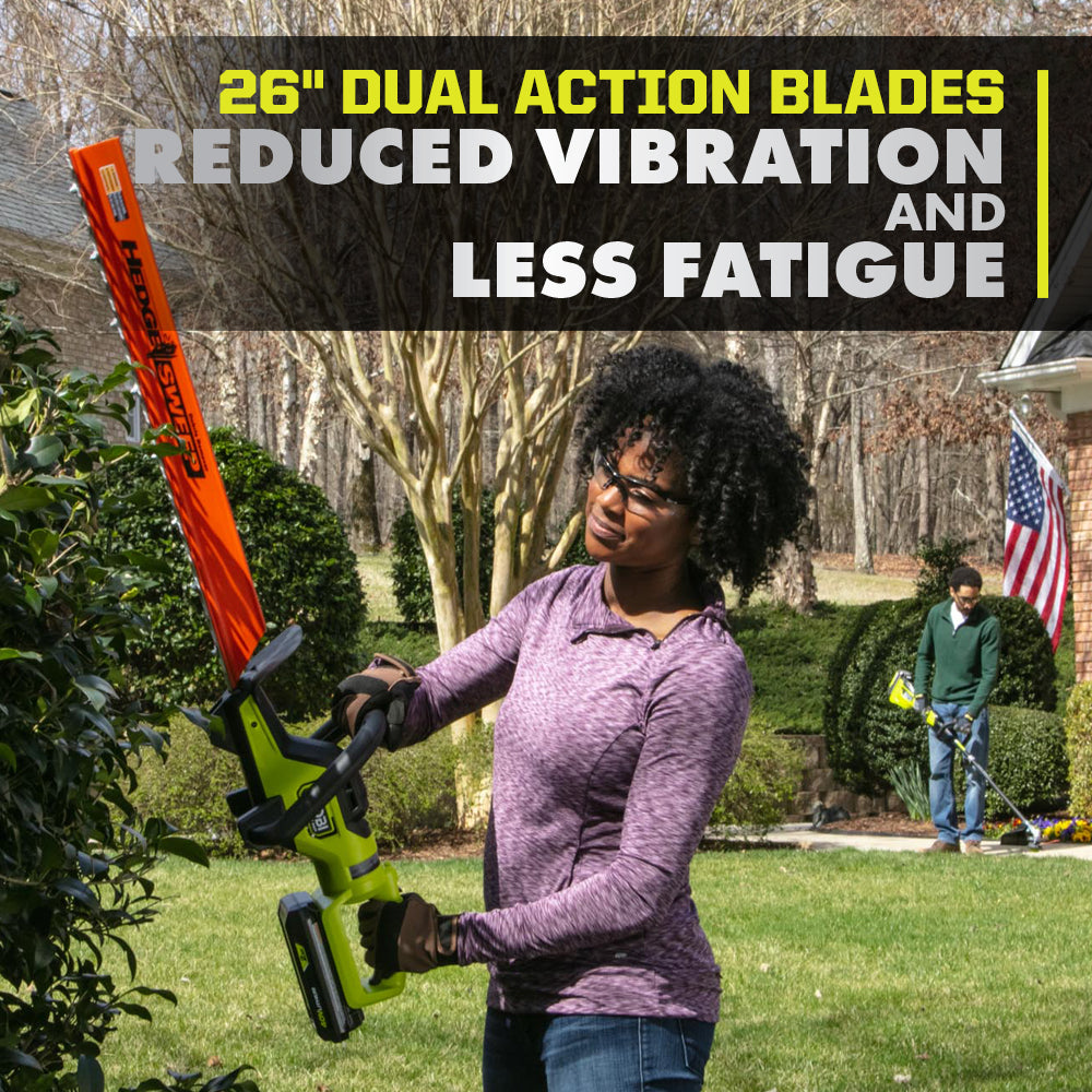 40V HP BRUSHLESS 26" HEDGE TRIMMER KIT Image 7