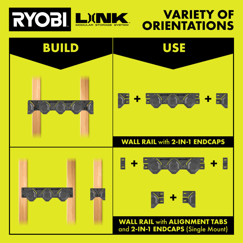 6 PC. Wall Storage Kit