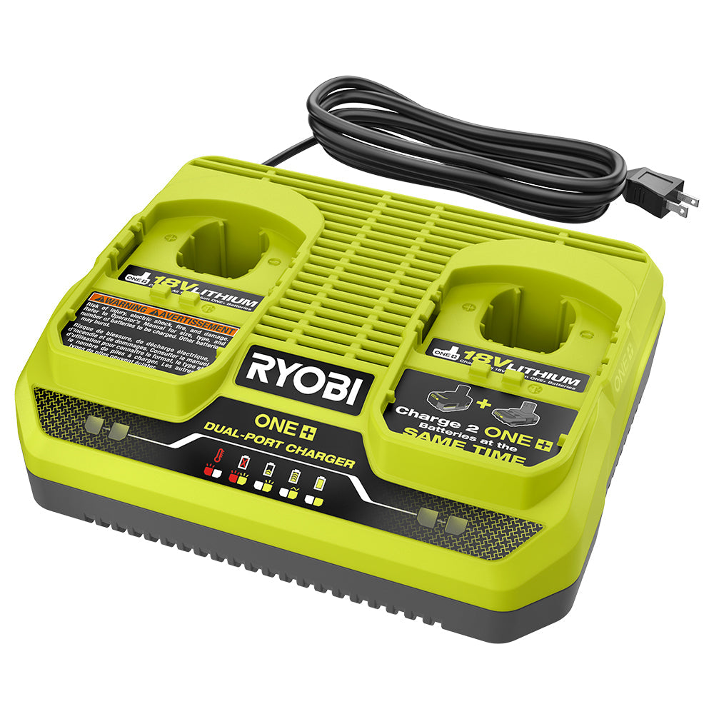 18V ONE+ DUAL-PORT SIMULTANEOUS CHARGER image
