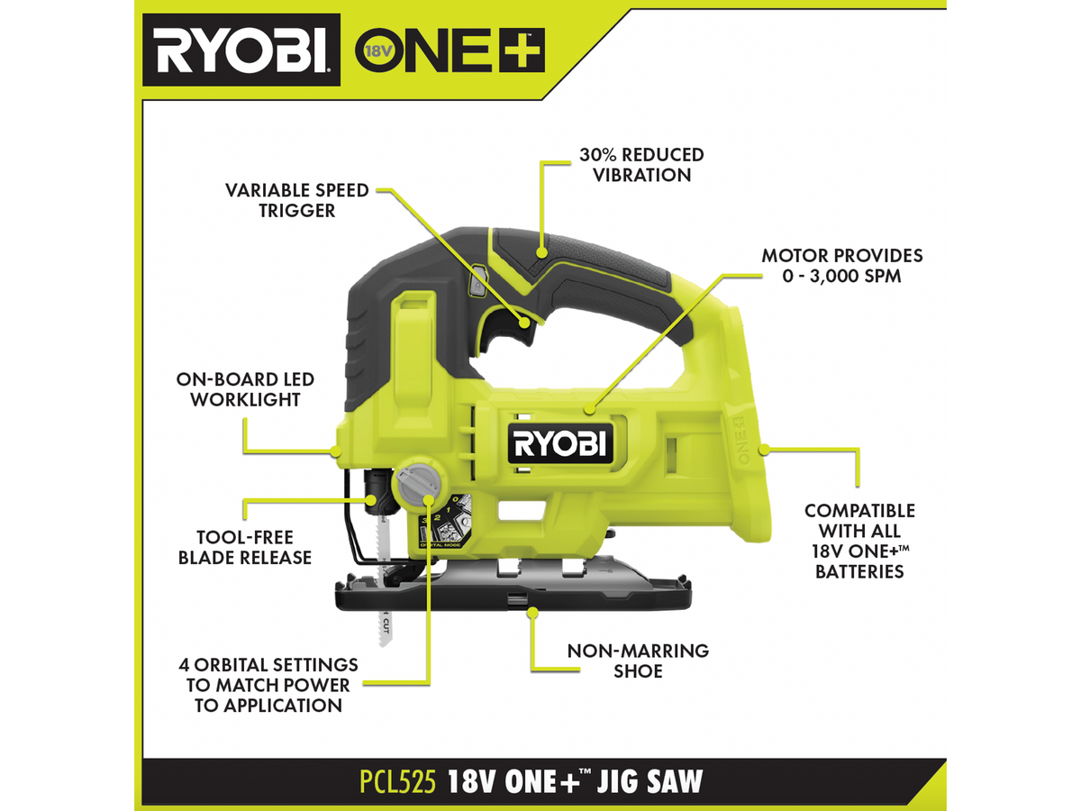 18V ONE+ JIG SAW KIT Image 2