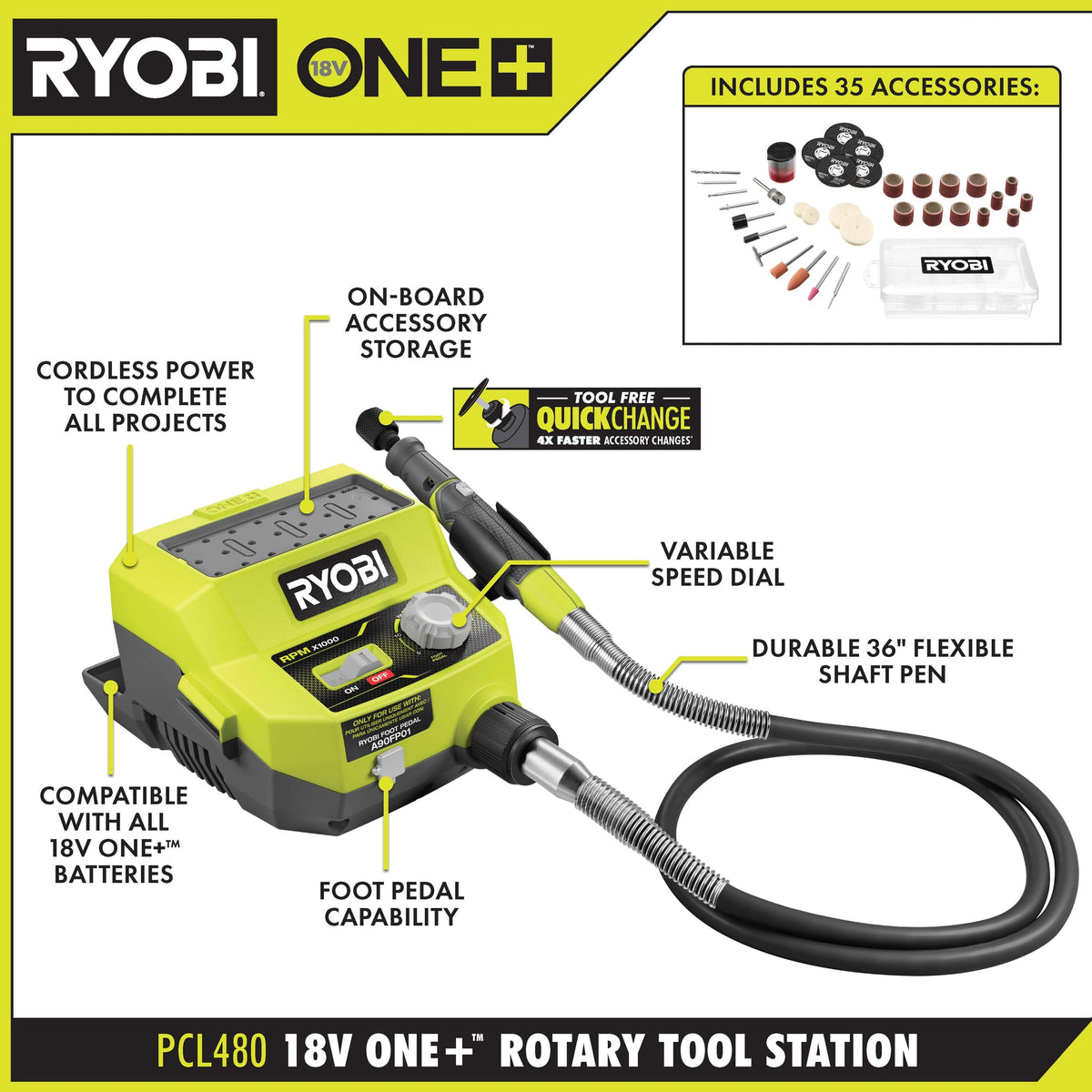 18V ONE+ ROTARY TOOL STATION Image 2