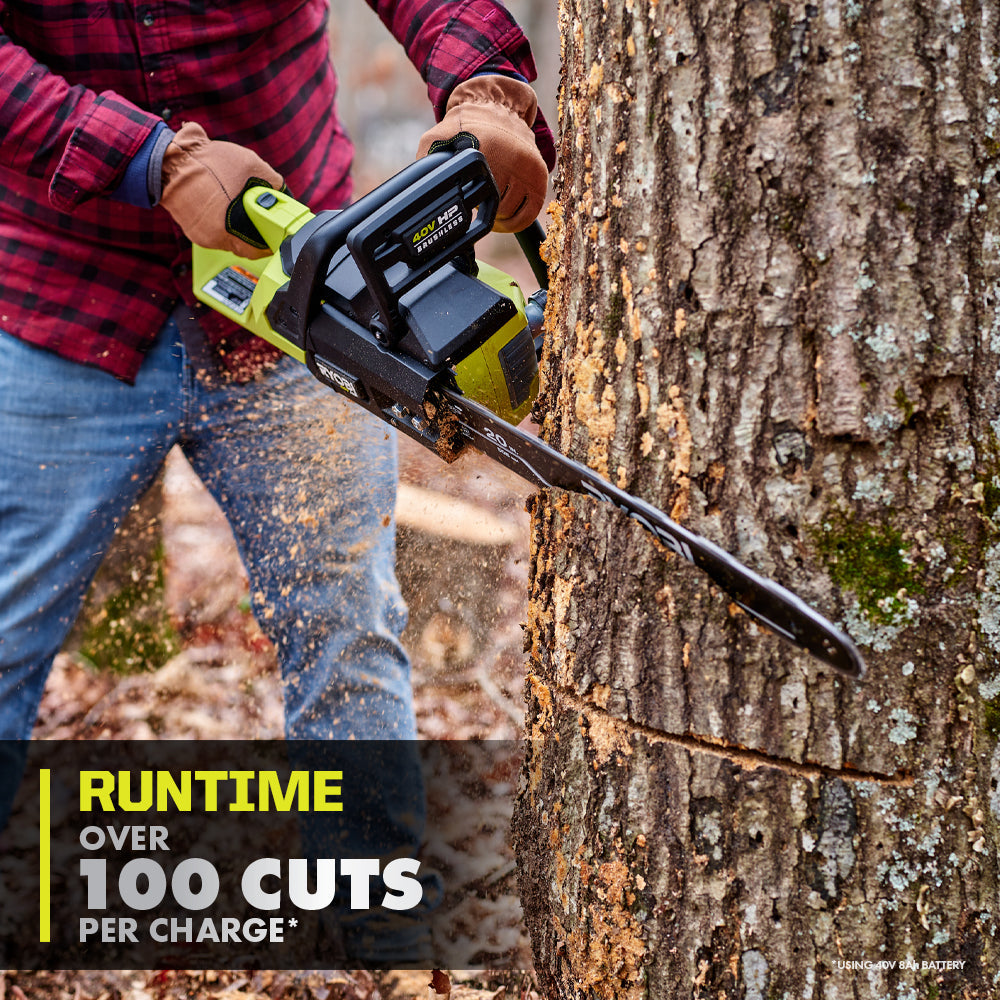 40V HP BRUSHLESS 20" CHAINSAW KIT Image 6