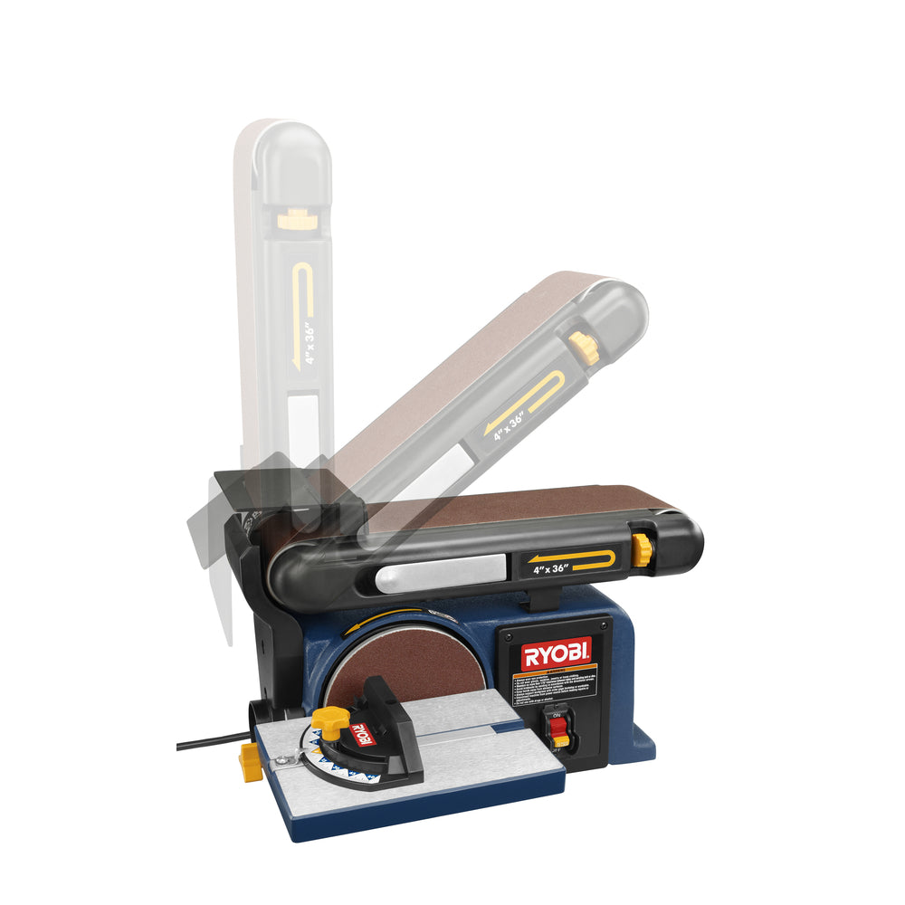 4" x 36" Belt & 6" Disc Sander Image 3