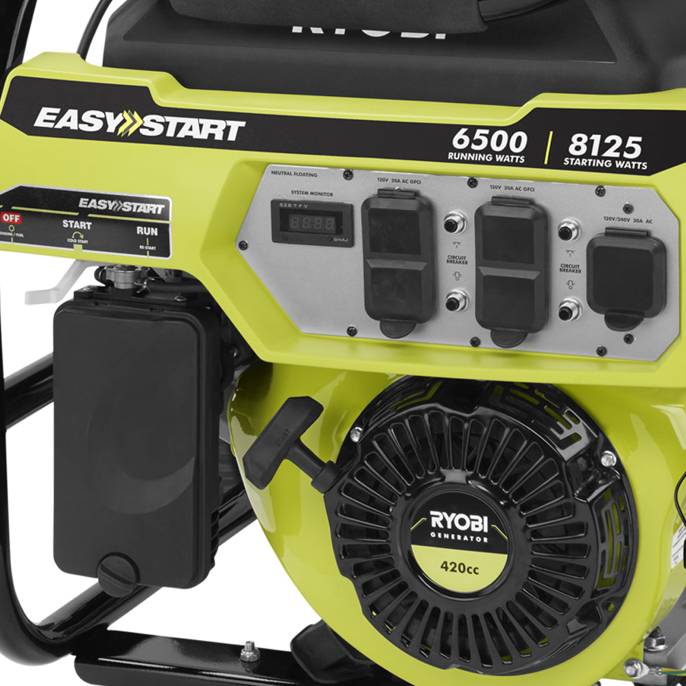 6500-Watt Generator with CO DETECT Image 2