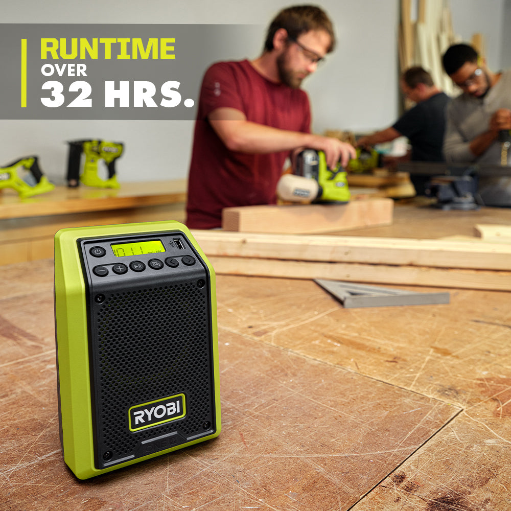 18V ONE+ Compact Bluetooth Radio/Speaker Image 6