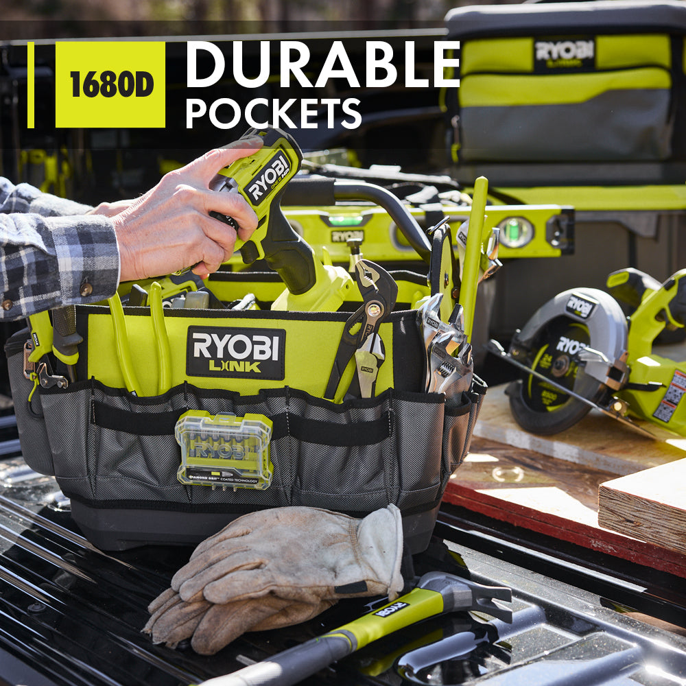 LINK 17" OPEN TOOL TOTE Image 7