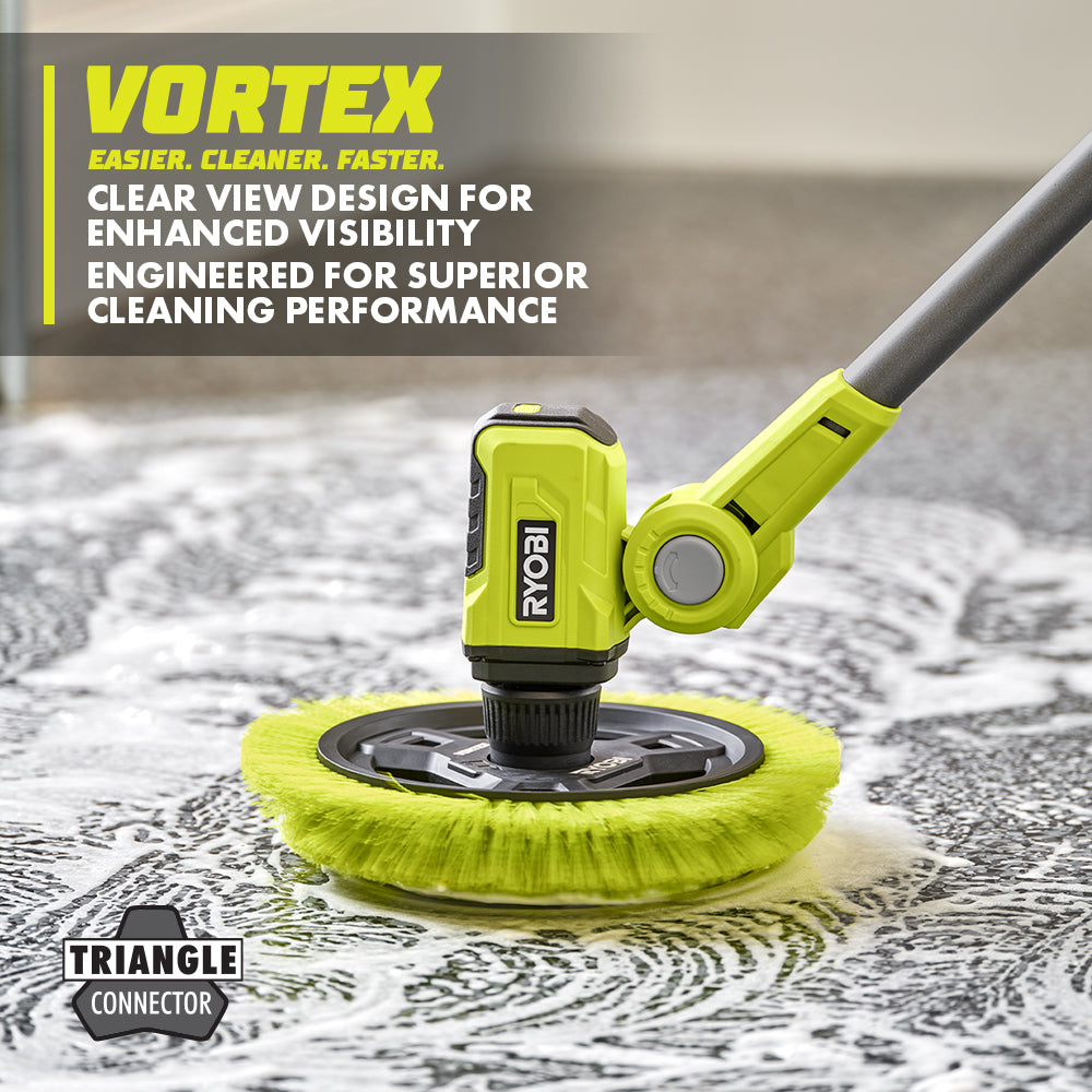 9" VORTEX MEDIUM BRISTLE BRUSH Image 3