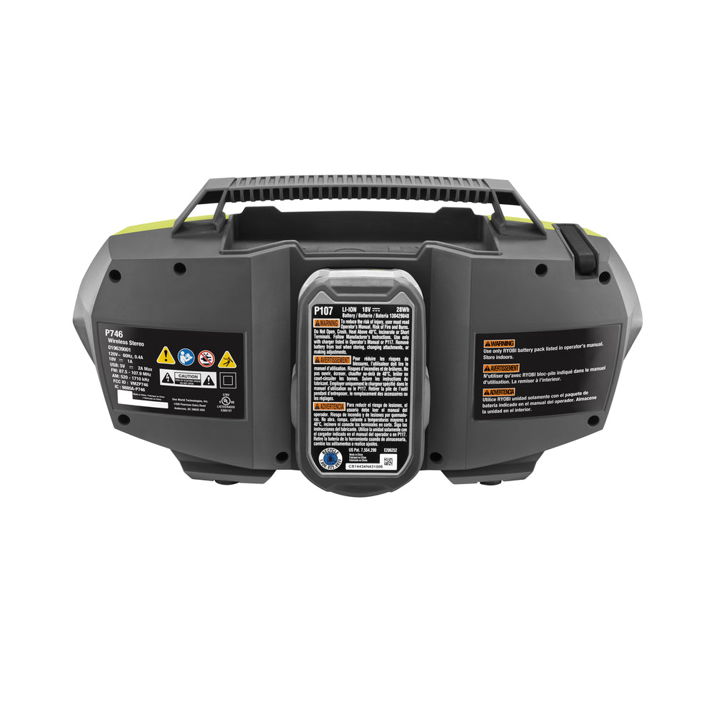 18V ONE+™ Hybrid STEREO WITH BLUETOOTH® WIRELESS TECHNOLOGY Image 6