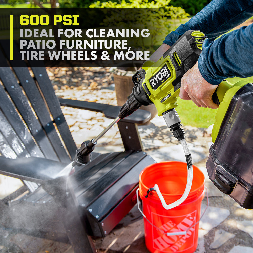 40V HP BRUSHLESS 600 PSI POWER CLEANER  Image 2