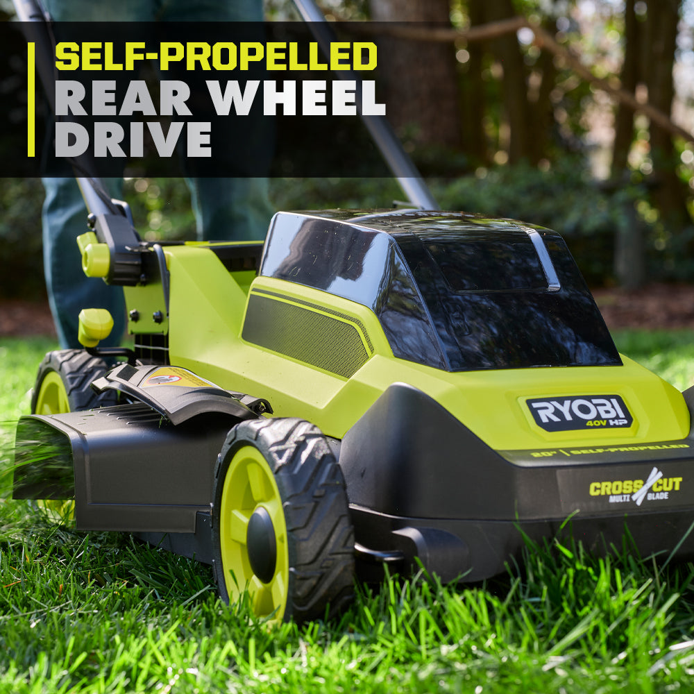 40V HP BRUSHLESS 20" SELF-PROPELLED MULTI-BLADE MOWER KIT Image 7