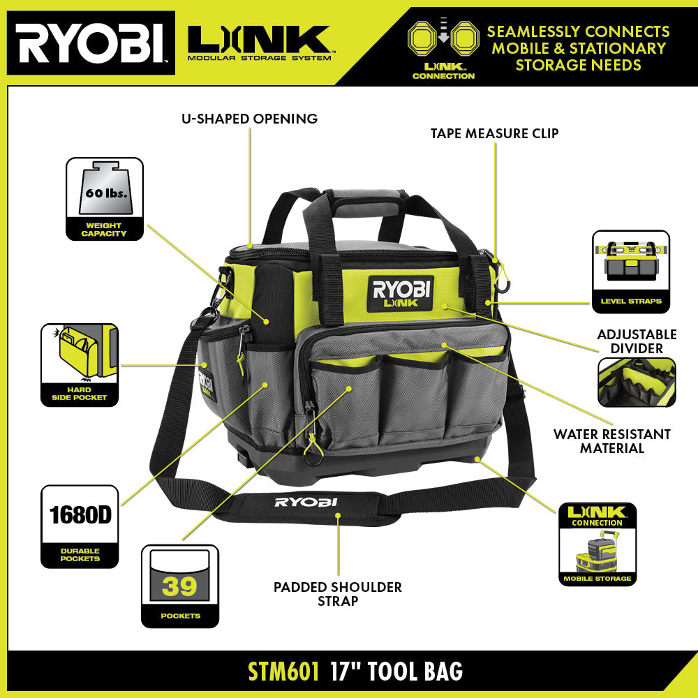 LINK 17" TOOL BAG Image 4