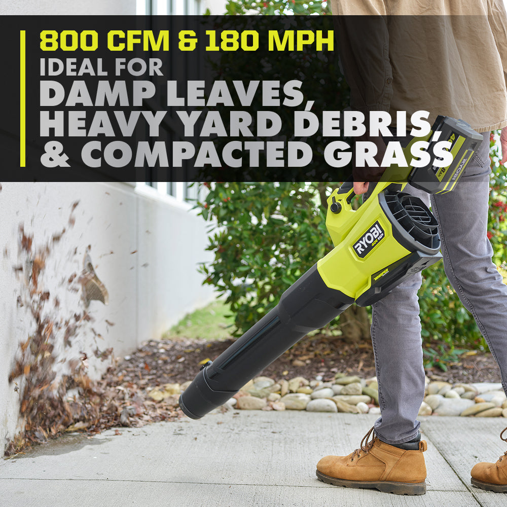 40V HP Brushless 800 CFM WHISPER SERIES Blower