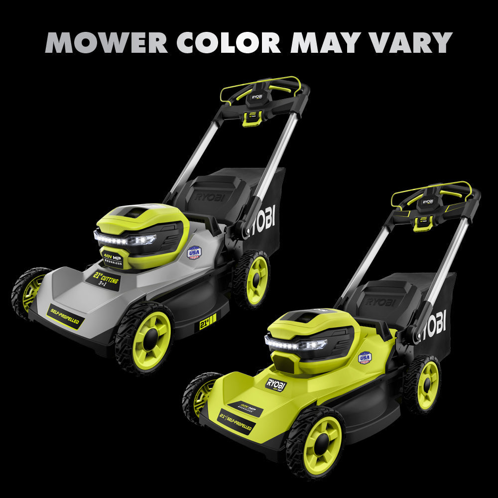 40V HP BRUSHLESS 21" SELF-PROPELLED MOWER Image 10