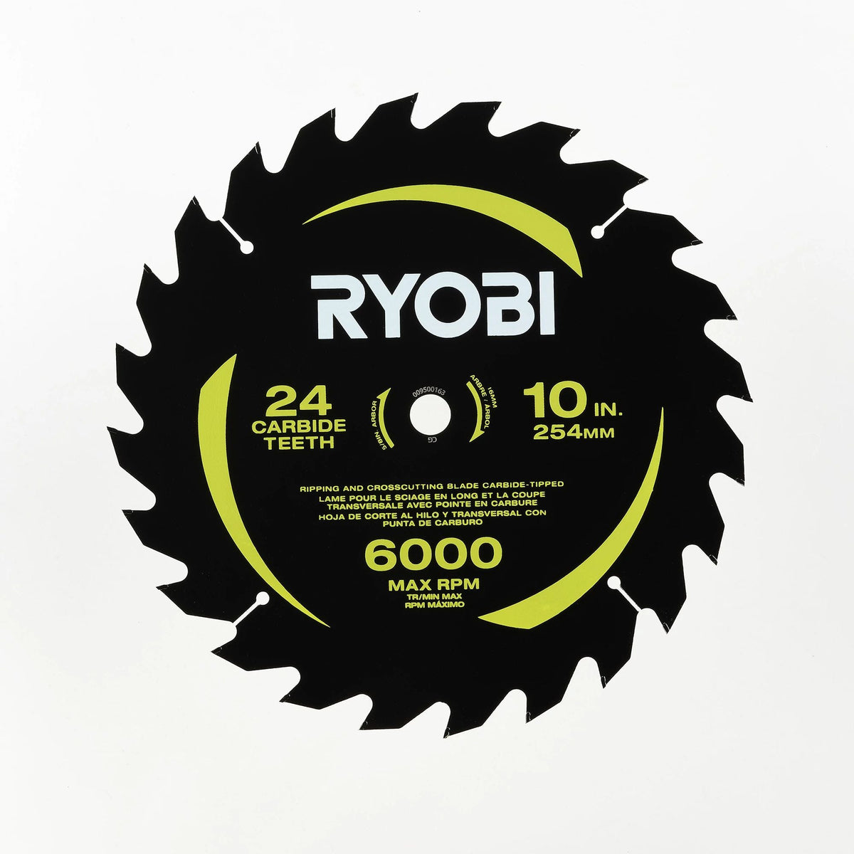 10" 24 CARBIDE TEETH THIN KERF MITER SAW BLADE image