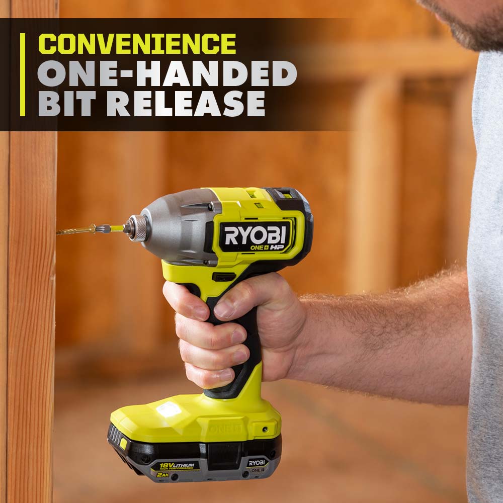18V ONE+ HP Brushless 1/4" Impact Driver Image 4