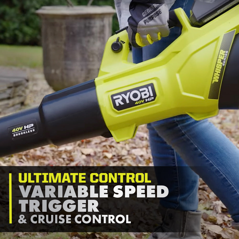 40V HP BRUSHLESS 600 CFM WHISPER SERIES BLOWER  Image 7