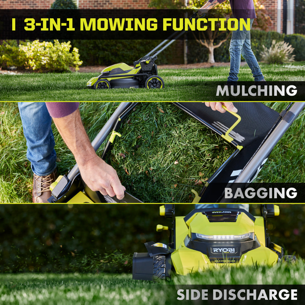 40V HP Brushless 21" Self-Propelled Mower Kit