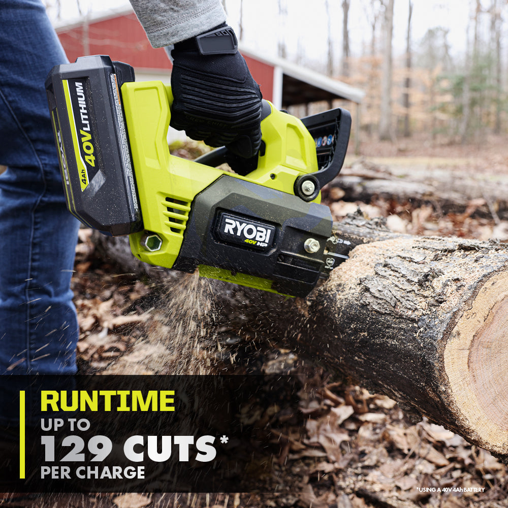 40V HP BRUSHLESS 12" TOP HANDLE CHAINSAW  Image 7