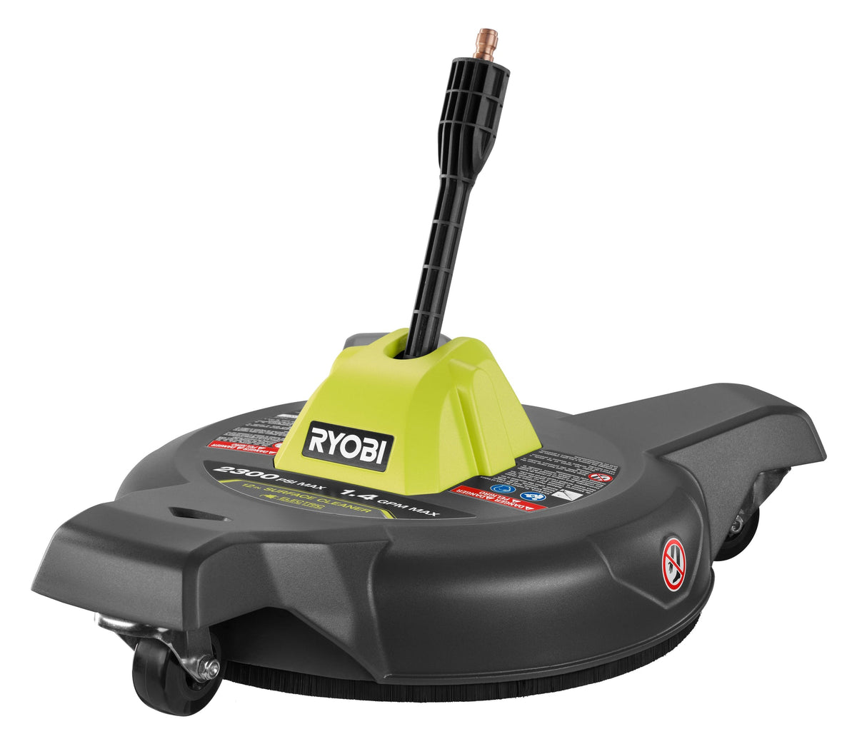 BRUSHLESS 2500 PSI ELECTRIC PRESSURE WASHER WITH FREE 12" 2300 PSI SURFACE CLEANER image