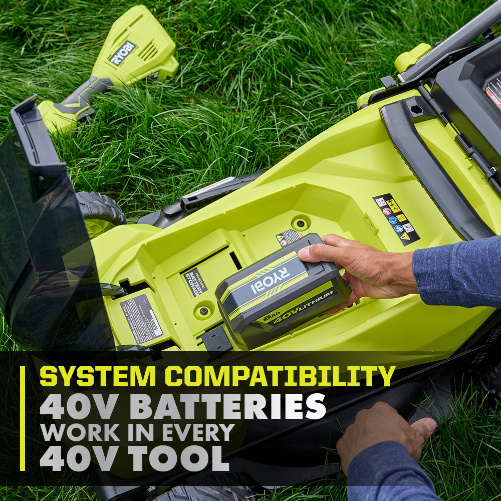 40V HP Brushless 20" Push Mower
