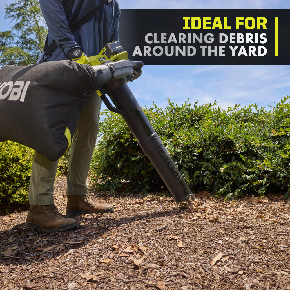 40V HP Brushless Leaf Vacuum/Mulcher
