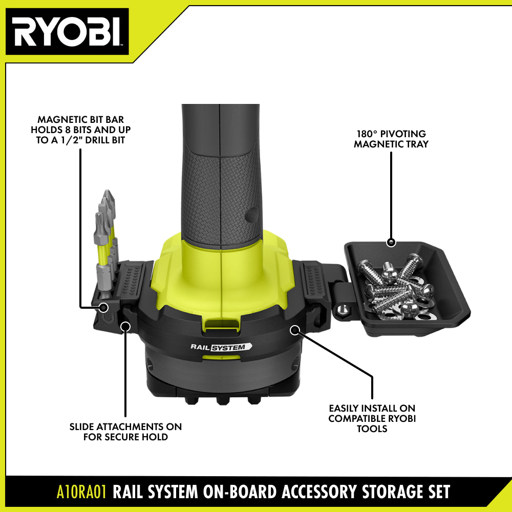  3PC. RAIL SYSTEM ON-BOARD ACCESSORY STORAGE SET Image 2