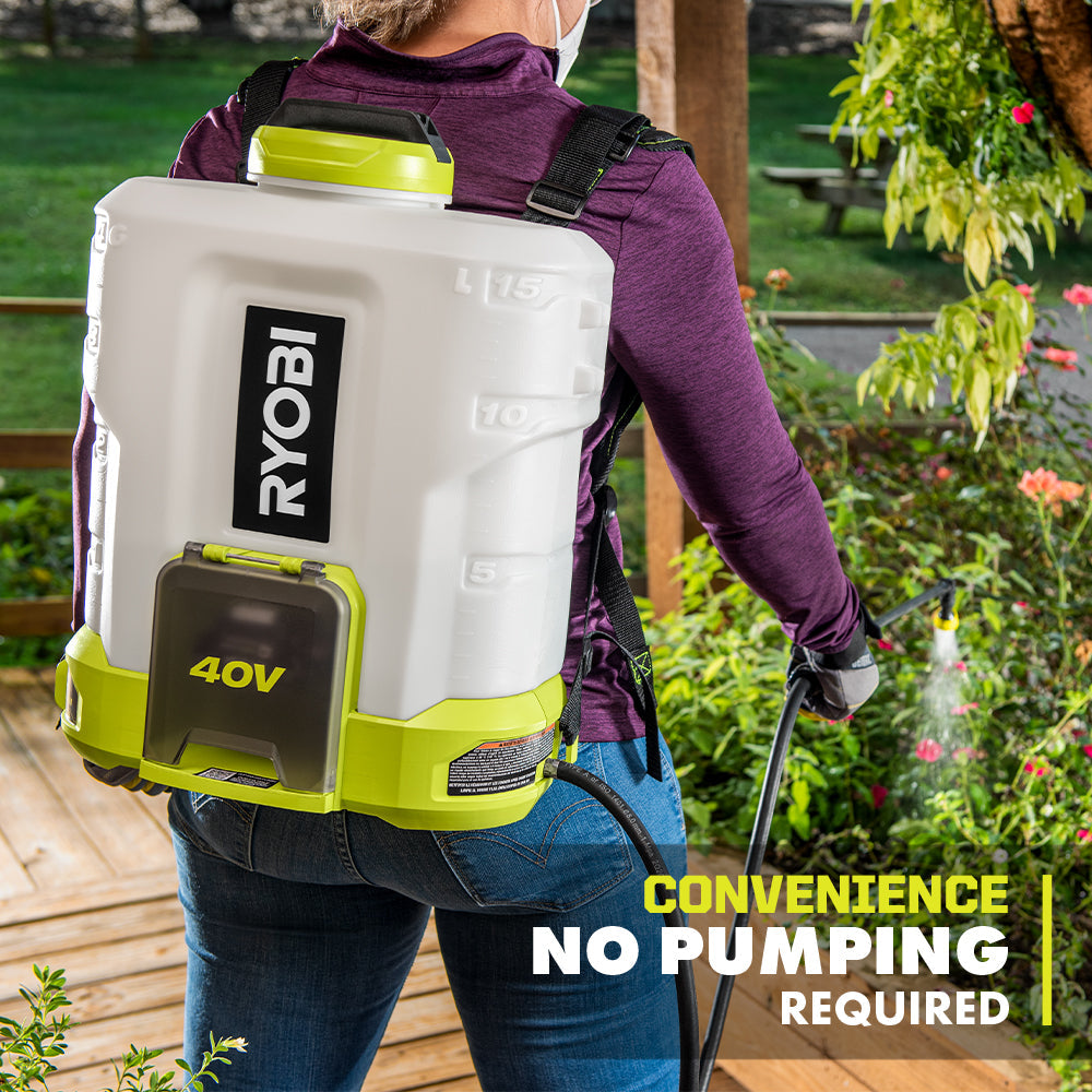 40V 4 GALLON BACKPACK CHEMICAL SPRAYER KIT Image 4