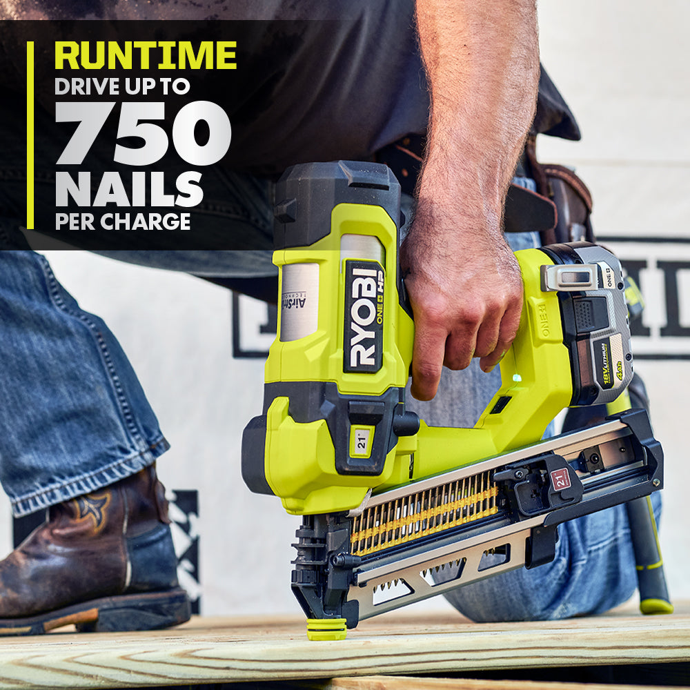18V ONE+ HP BRUSHLESS AIRSTRIKE 21° FRAMING NAILER KIT Image 3