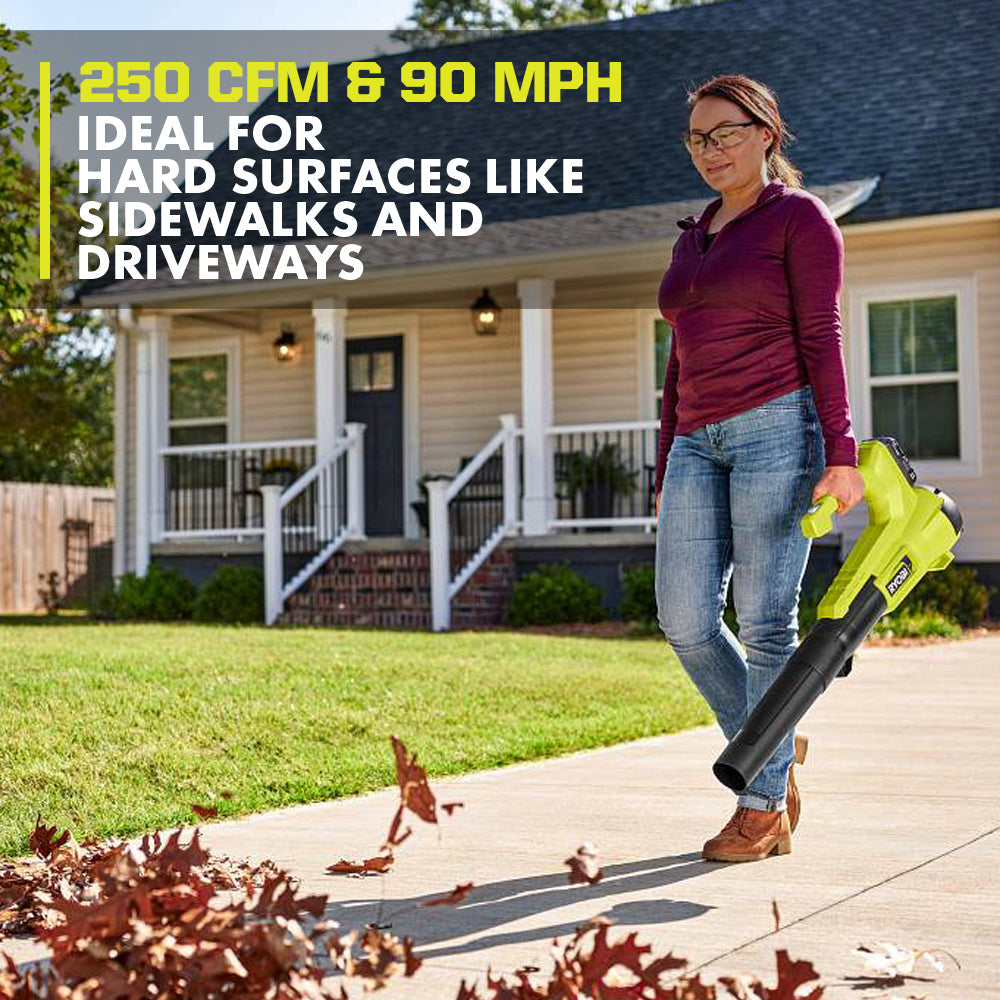 18V ONE+ 250 CFM BLOWER/SWEEPER KIT image 4