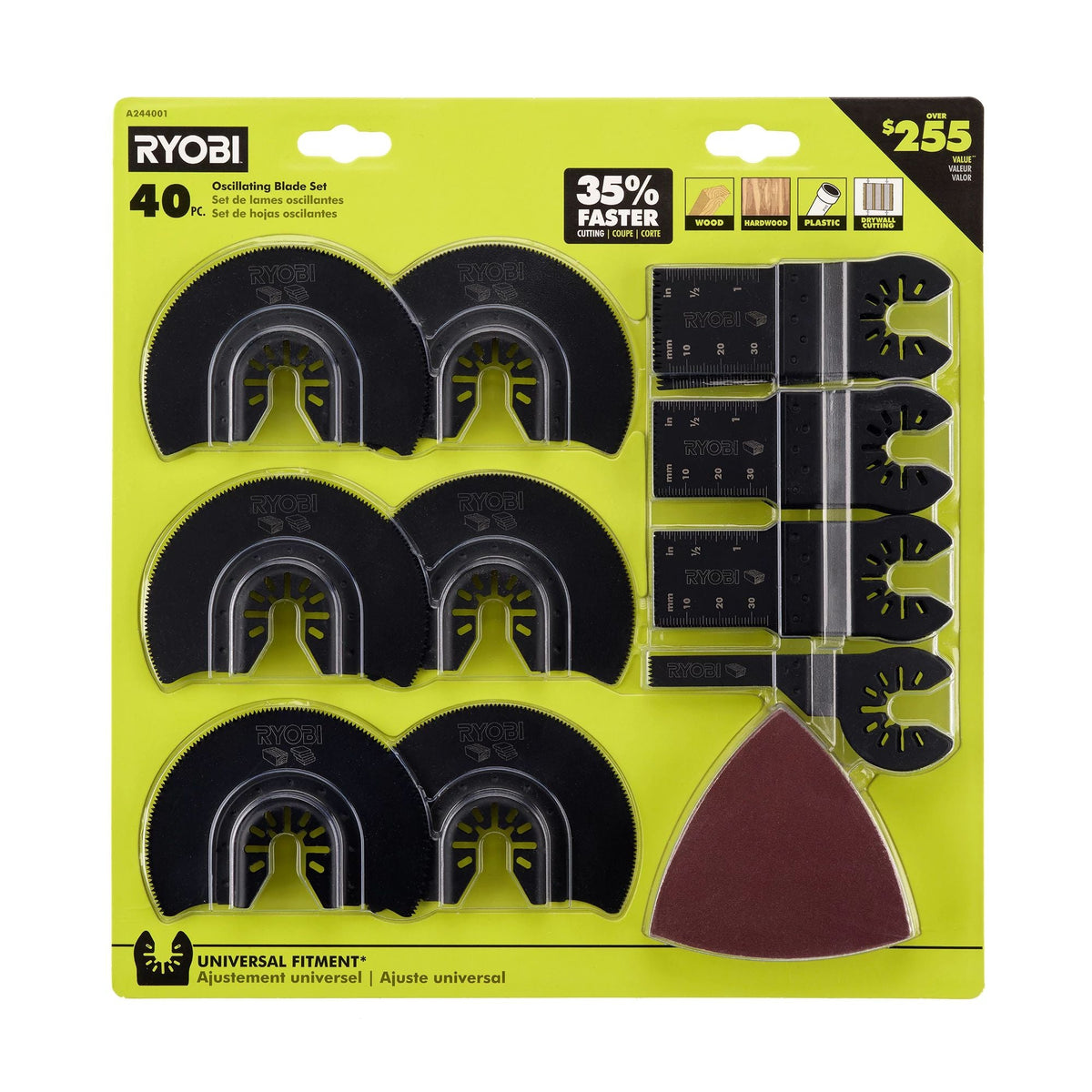 40 PC. Oscillating Blade Set Image 3