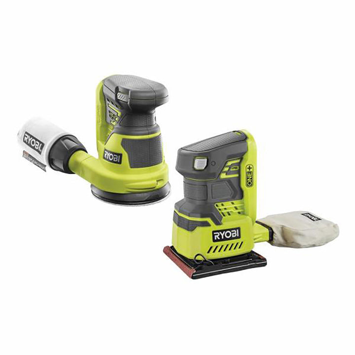 18V ONE+ 5" Random Orbit Sander & Quarter Sheet Sander