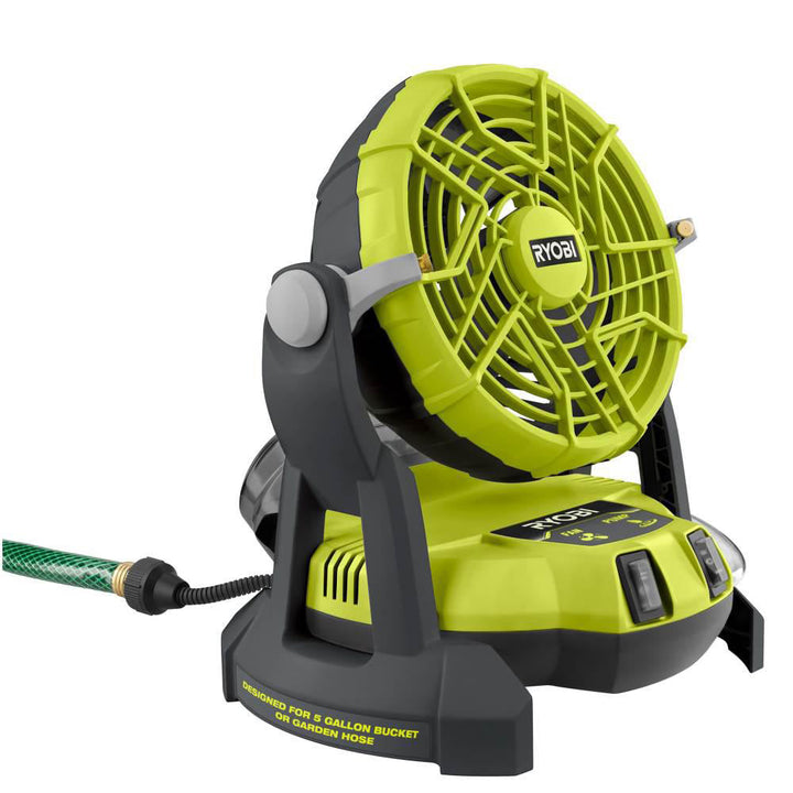 ONE+ BR Bucket Top Misting Fan