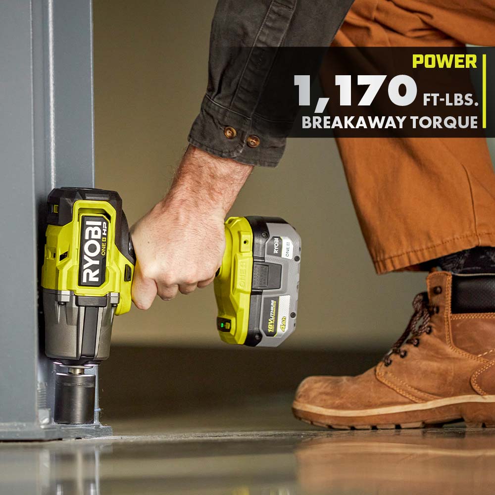 18V ONE+ HP BRUSHLESS 4-MODE 1/2" HIGH TORQUE IMPACT WRENCH KIT Image 5
